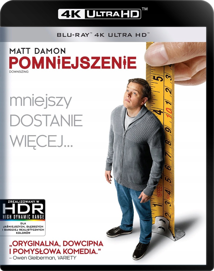 POMNIEJSZENIE (BLU-RAY 4K)+(BLU-RAY)