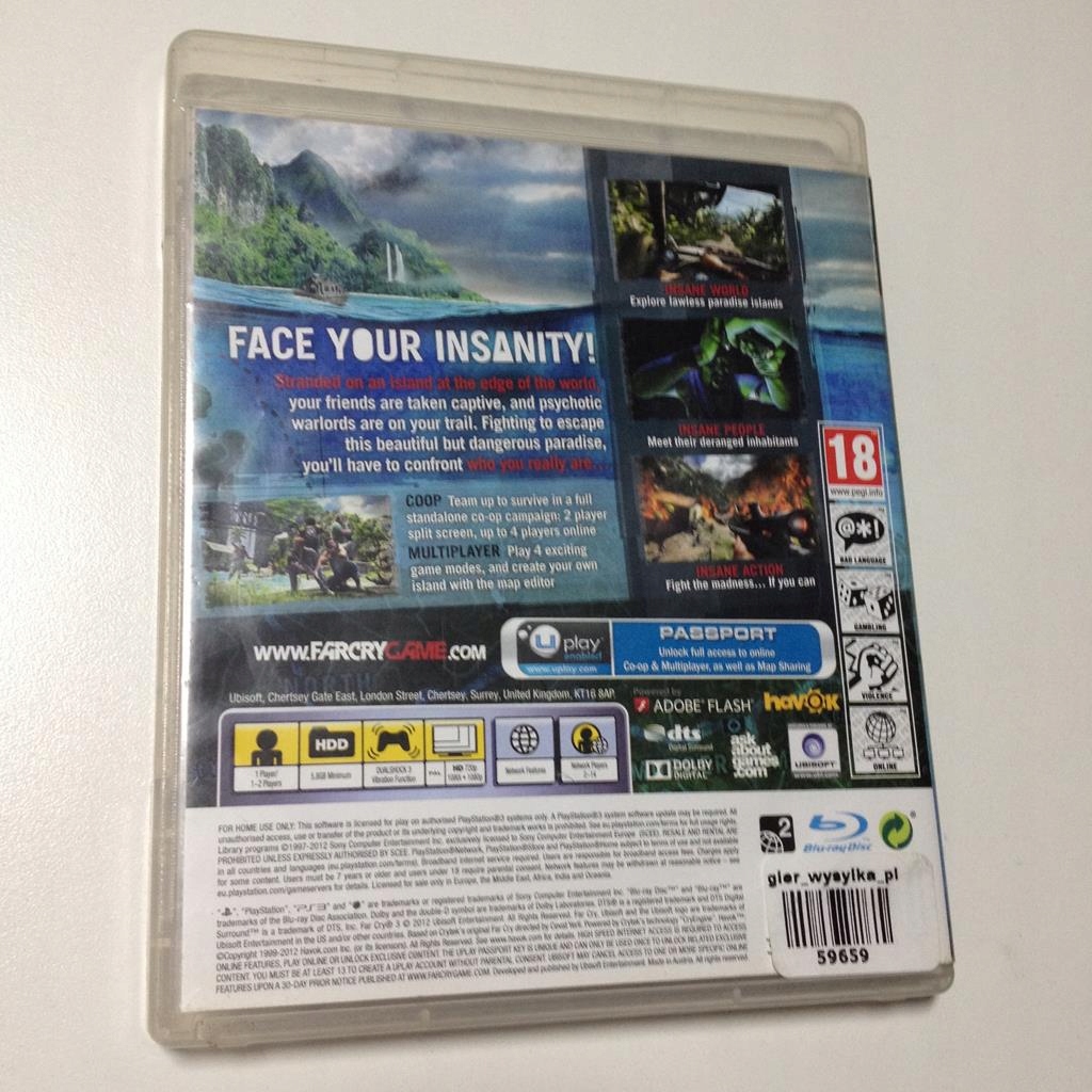 Купить Far Cry 3 PL PS3: отзывы, фото и характеристики на Aredi.ru ...