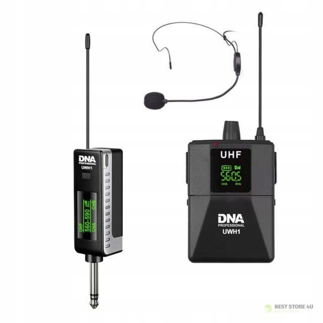 DNA UWH 1 nagłowny mikrofon bezprzewodowy system