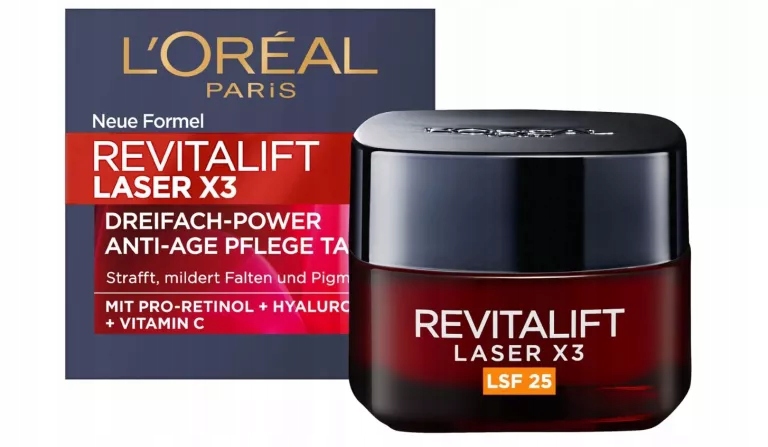 LORÉAL PARIS REVITALIFT LASERX3 KREM NA DZIEŃ 50