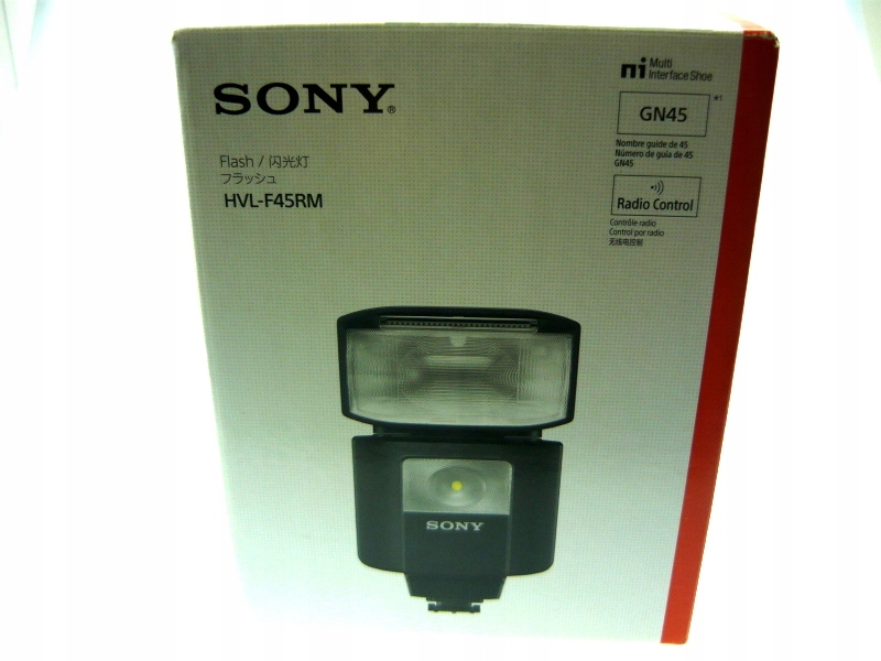 Lampa SONY HVL-F45RM niezawodna w każdych warunk.|