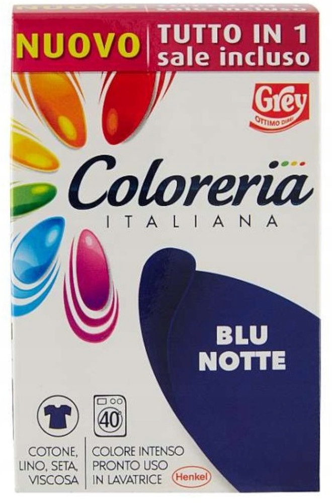 Coloreria farba barwnik do tkanin niebieski 350g