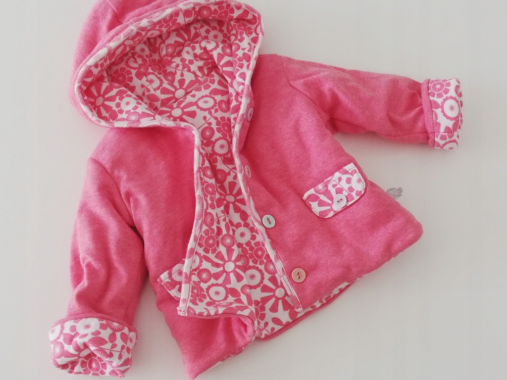 M&S_wiosenna ocieplona bluza kurteczka _3-6m