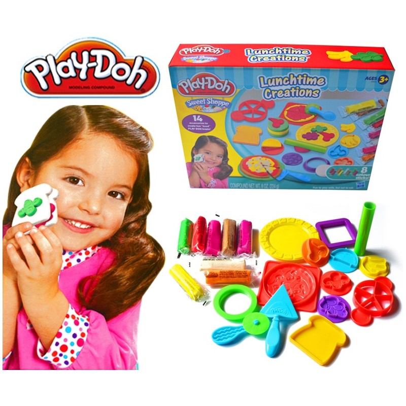 play doh lunchtime