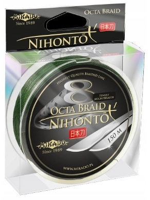 Plecionka Nihonto Octa Braid 0.45mm 44.50kg 150m G