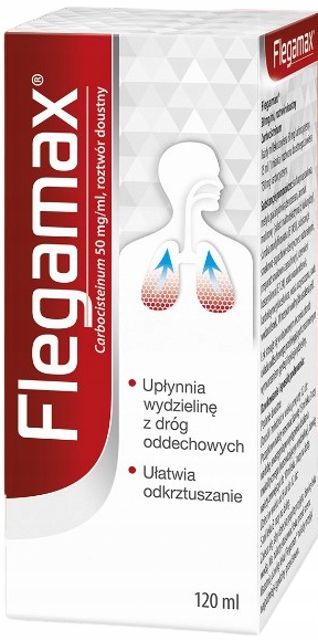 Flegamax Medana roztwór 50 mg/ml 120 ml