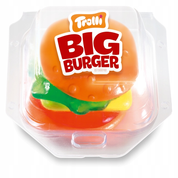 Żelki Trolli Big Burger 50 g. - zestaw 8 szt. XXL