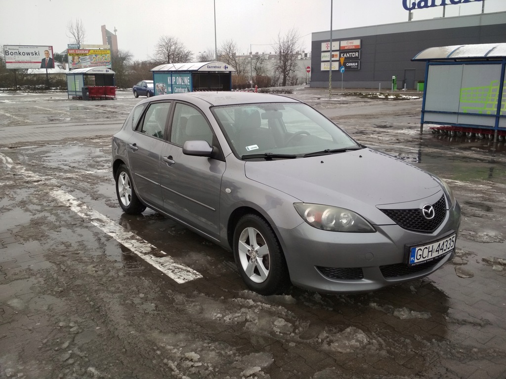 Mazda 3 1,6 BK 2006 Benzyna Klima Alu 8835459596