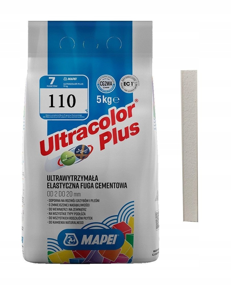 FUGA ULTRACOLOR PLUS 110 MANHATTAN 5KG MAPEI