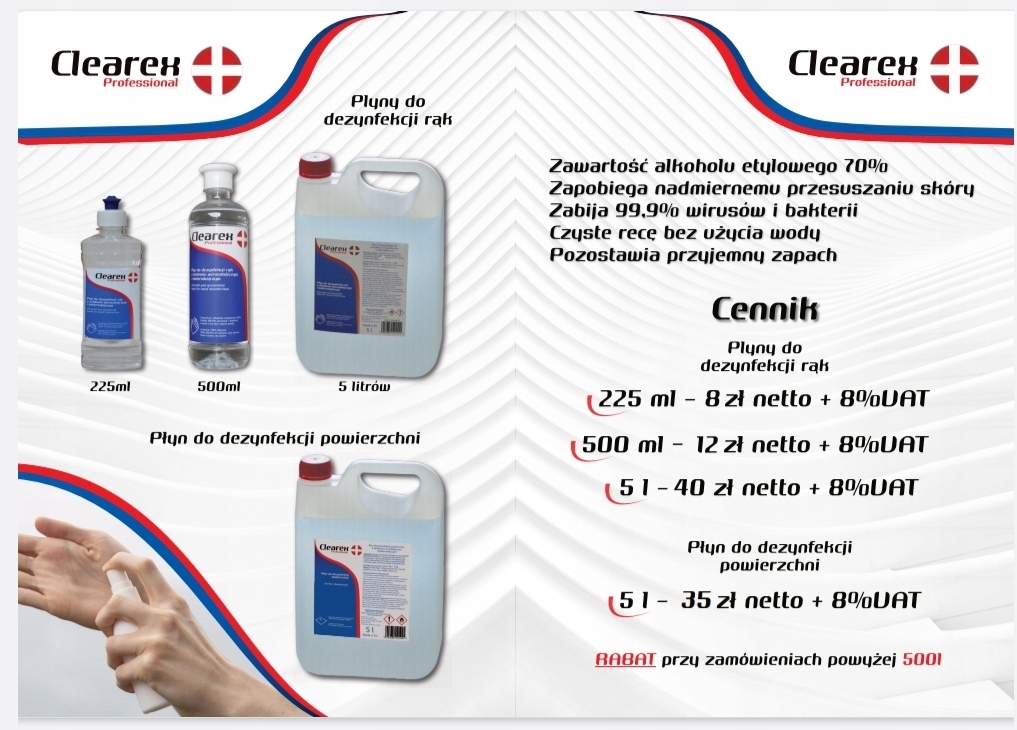 Купить Профессиональная медицинская дезинфекция Clearex: отзывы, фото и ...