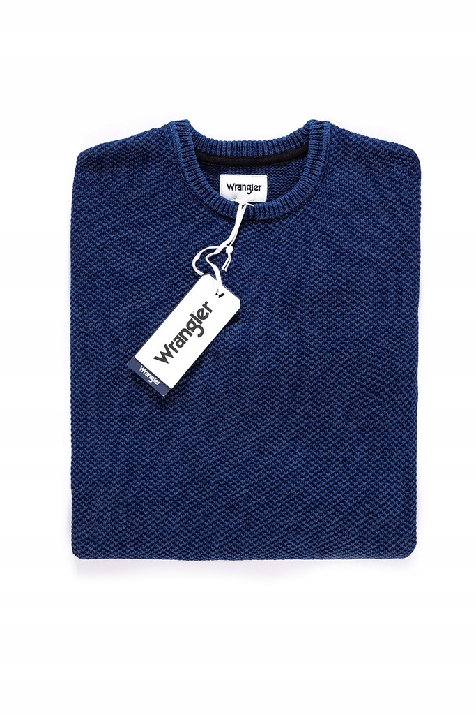 WRANGLER INDIGO KNIT SWETER MĘSKI REGULAR XL