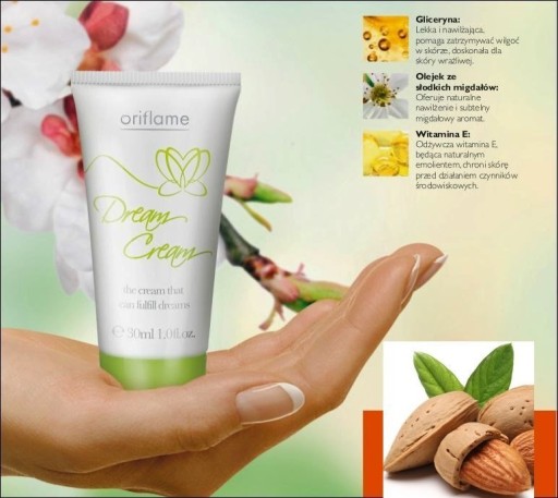 Oriflame Krem do rąk Dream Cream wit E i gliceryna