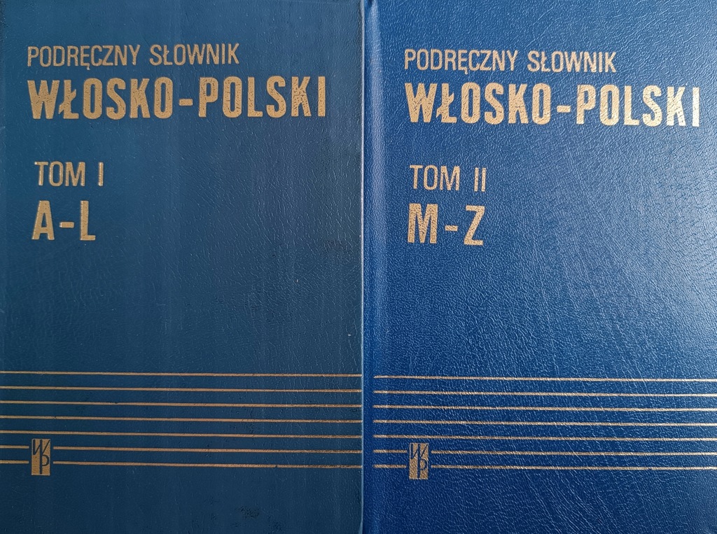 Podręczny słownik włosko-polski. T. 1 i 2 Meisels