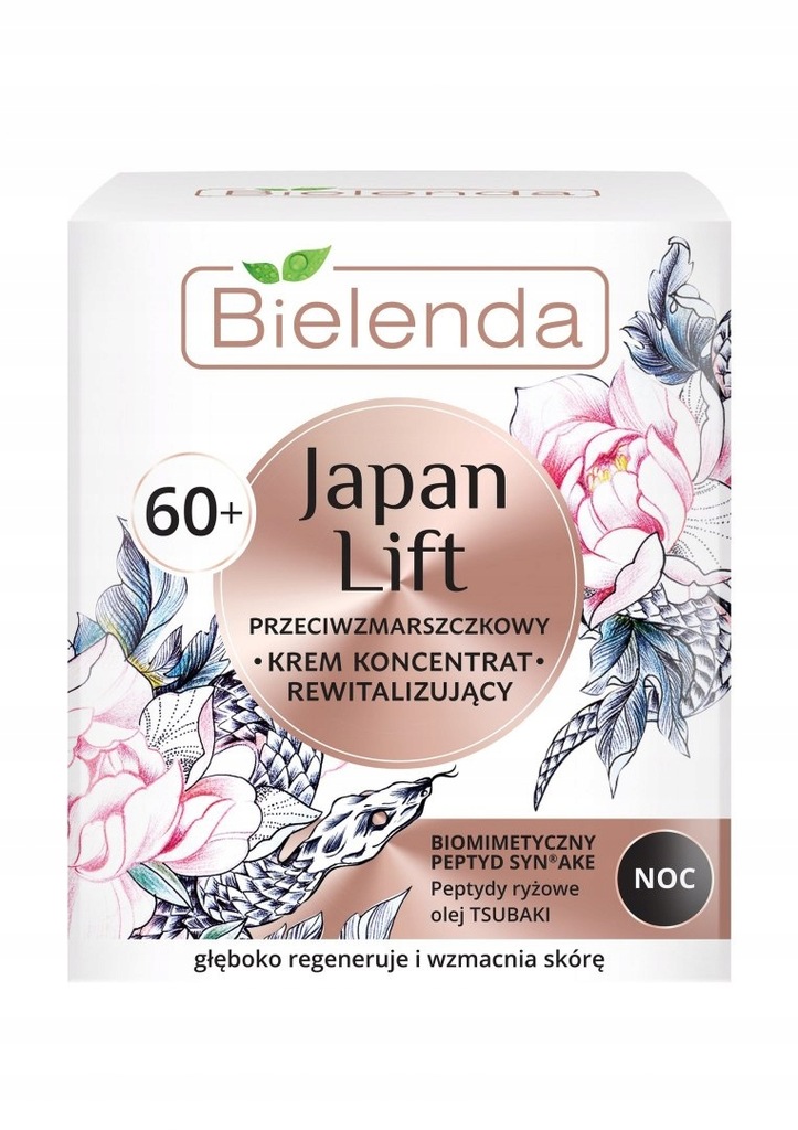 Bielenda Japan Lift 60+ Rewitalizujący Krem-koncen