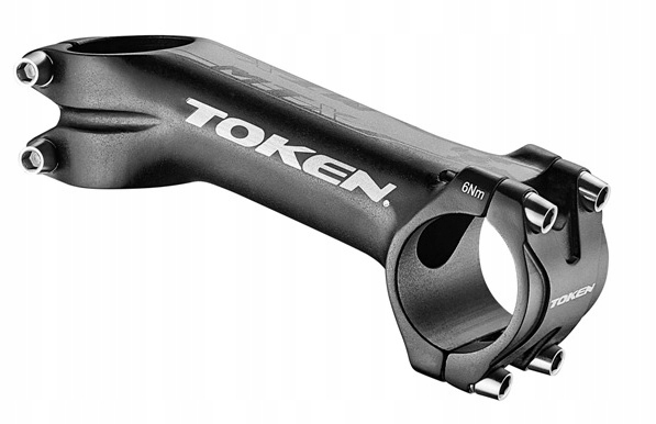 Mostek TOKEN TK9320 90mm -20° ujemny minusowy 29er 1 1/8 czarny mat