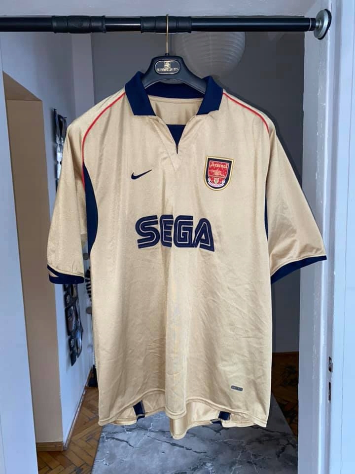 NIKE ArsenalFC BERGKAMP ユニフォーム　XL ＃1274 NIKE ArsenalFC BERGKAMP ユニフォーム XL ＃1274