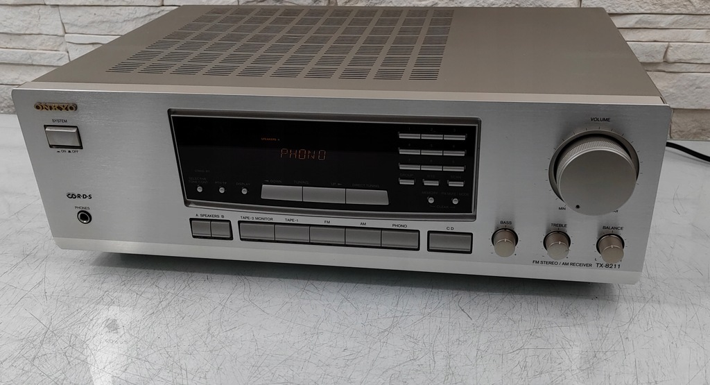 ONKYO TX8211 Amplituner stereo 13342324426 oficjalne archiwum Allegro