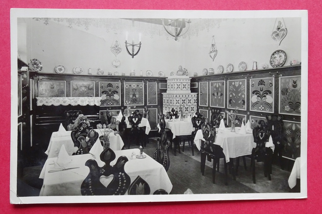 BUPAPESZT, Węgry #E2579# restauracja, piec kaflowy