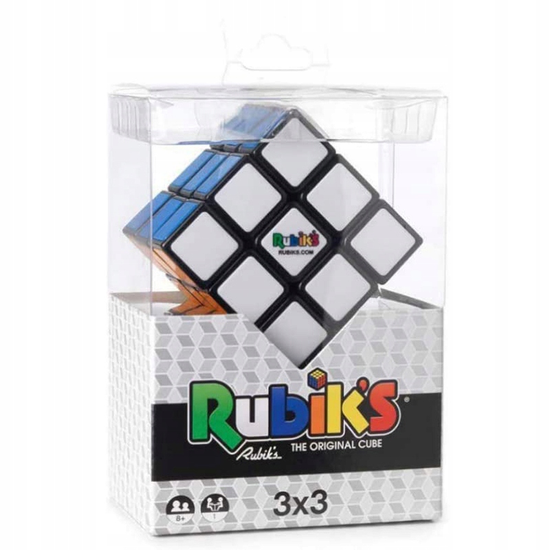 Kostka Rubika 3x3x3 oryginalna układanka logiczna