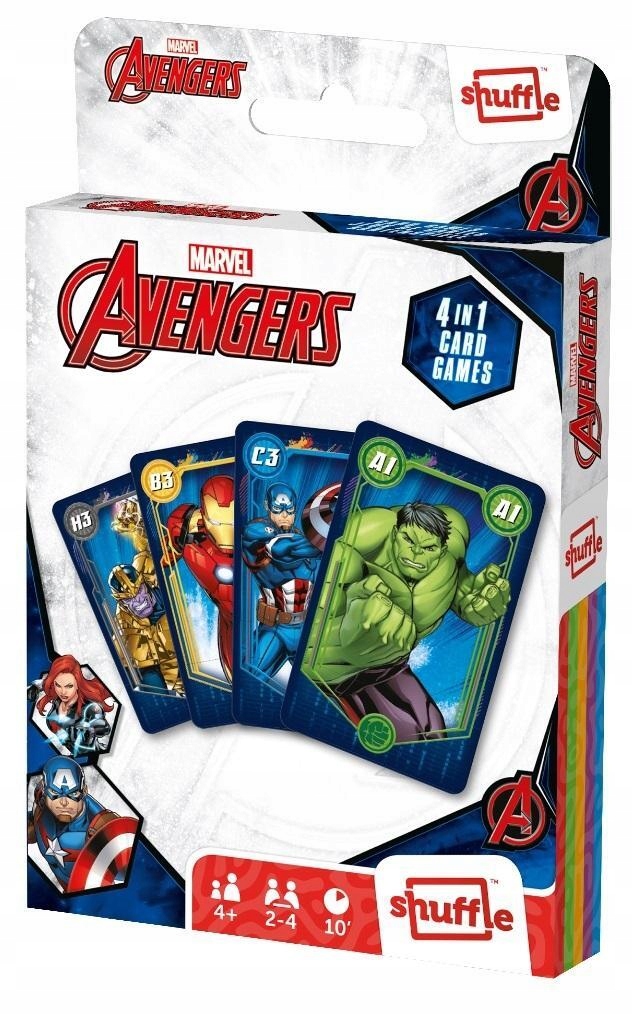 Gra Karciana Avengers 4w1