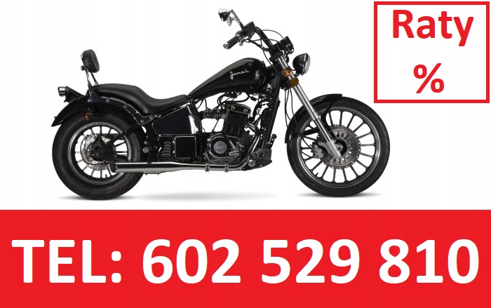 MOTOCYKL JUNAK M16 125 CHOPPER GRATIS RATY DOSTAWA