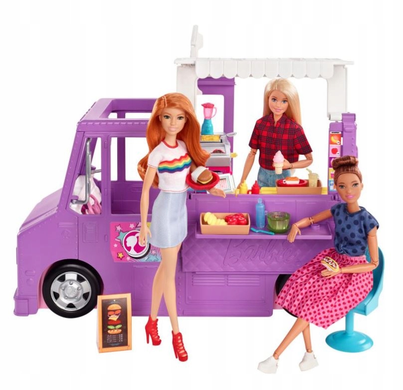 Купить Открытие фургона Barbie Foodtruck GMW07: отзывы, фото, характеристики в интерне-магазине Aredi.ru