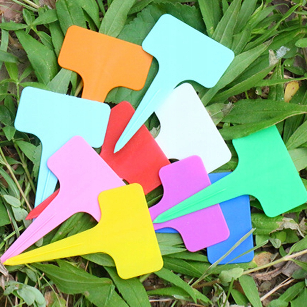 200pcs T-shaped Gardening Labels Thickened Waterpr