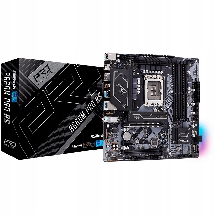 ASROCK B660M Pro RS mATX LGA1700 DDR4