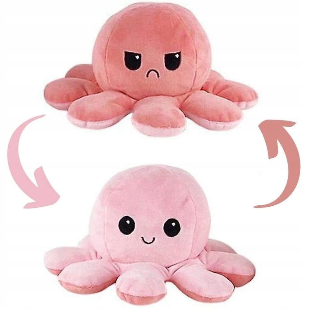 Plushie Octopus Reversible Cute Plush Emotion Mood