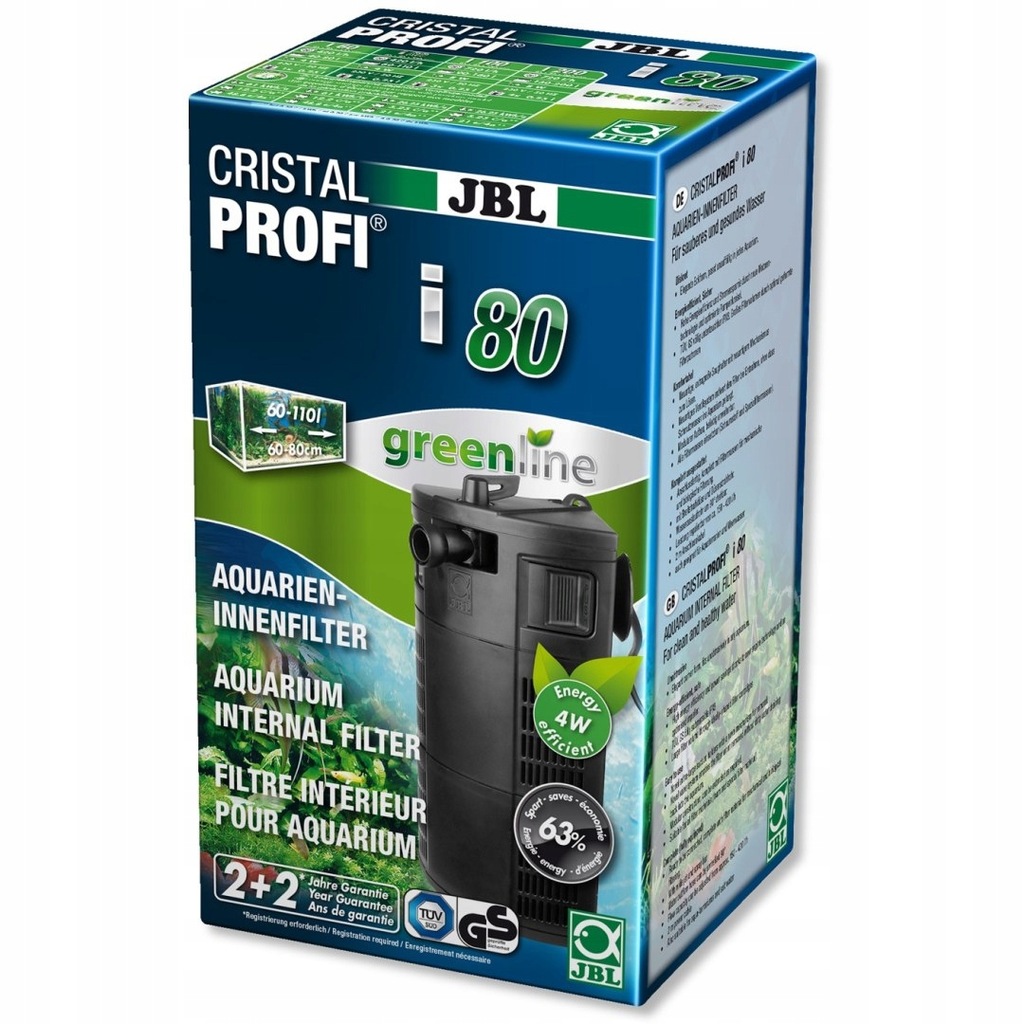 JBL CristalProfi i80 - filtr wewnętrzny 60l - 120l