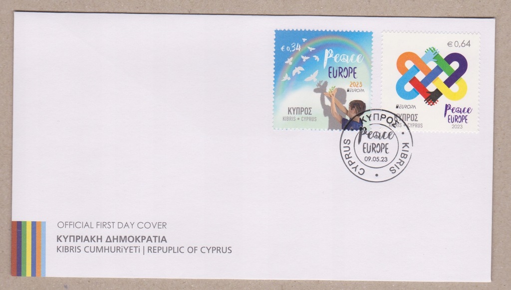 FDC 5304 - Europa CEPT - wyd. poczty Cypru