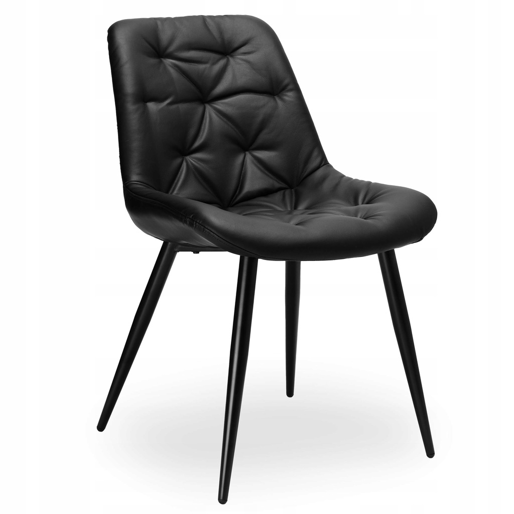 Krzesło ELIOT tapicerowane czarny