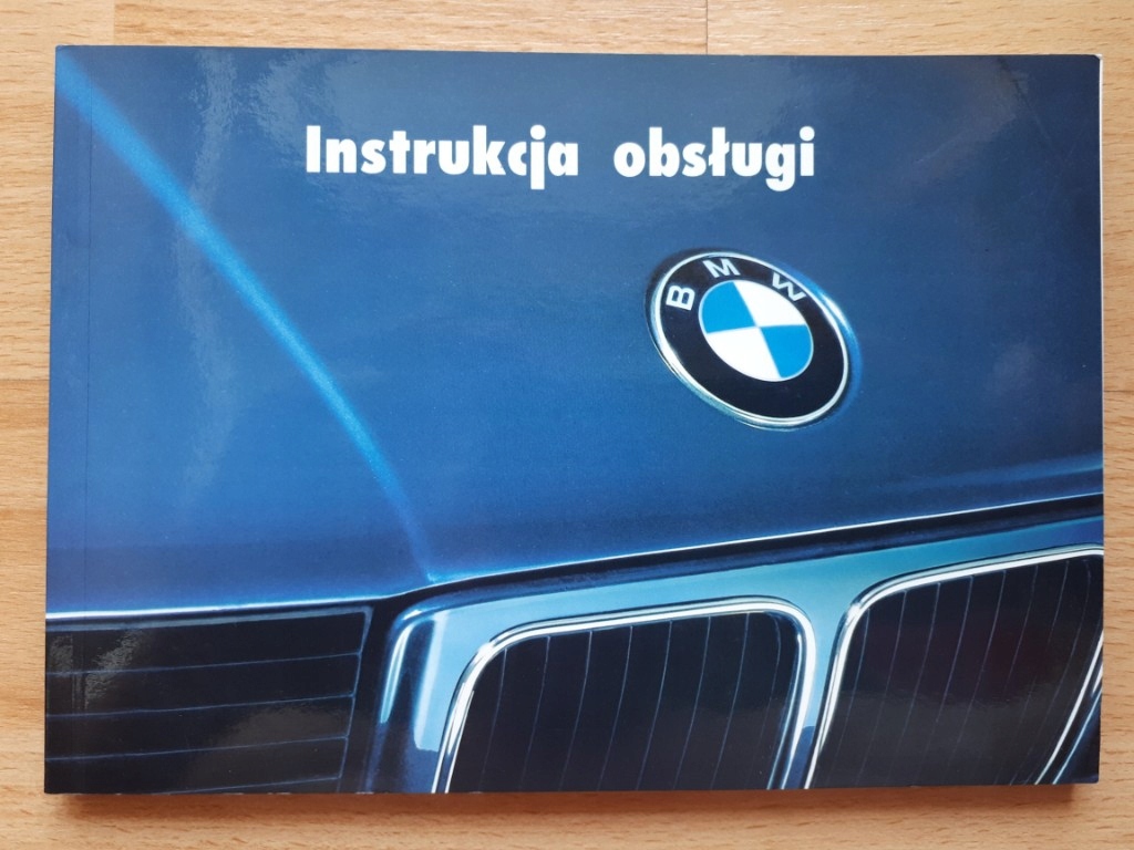 Instrukcja do BMW E34 po polsku - stan nowy!