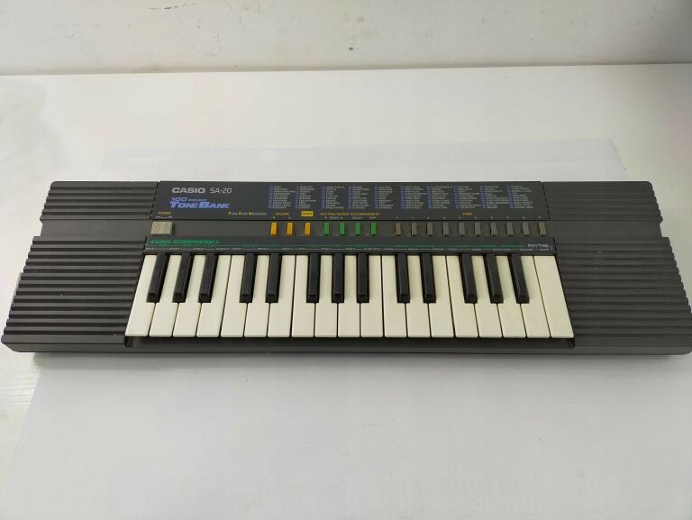 KEYBOARD CASIO SA-20 + ZASILACZ