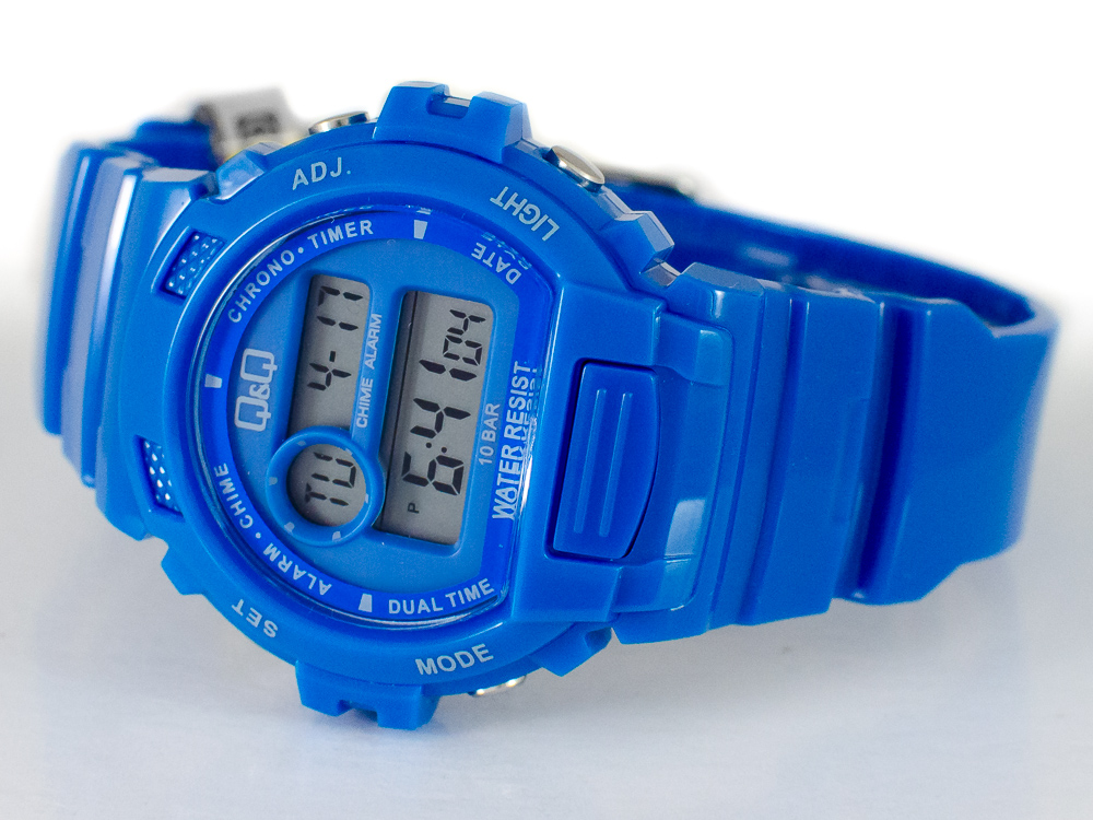 Zegarek sportowy Dziecięcy Elektroniczny niebieski