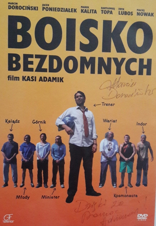 BOISKO BEZDOMNYCH DVD MARCIN DOROCIŃSKI AUTOGRAF!!