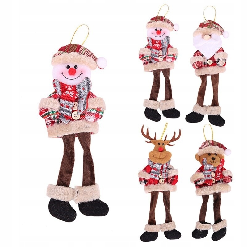 Купить Подвески-подвески на елку Санта-гномы, Медведь Санты, XL: отзывы, фото, характеристики в интерне-магазине Aredi.ru