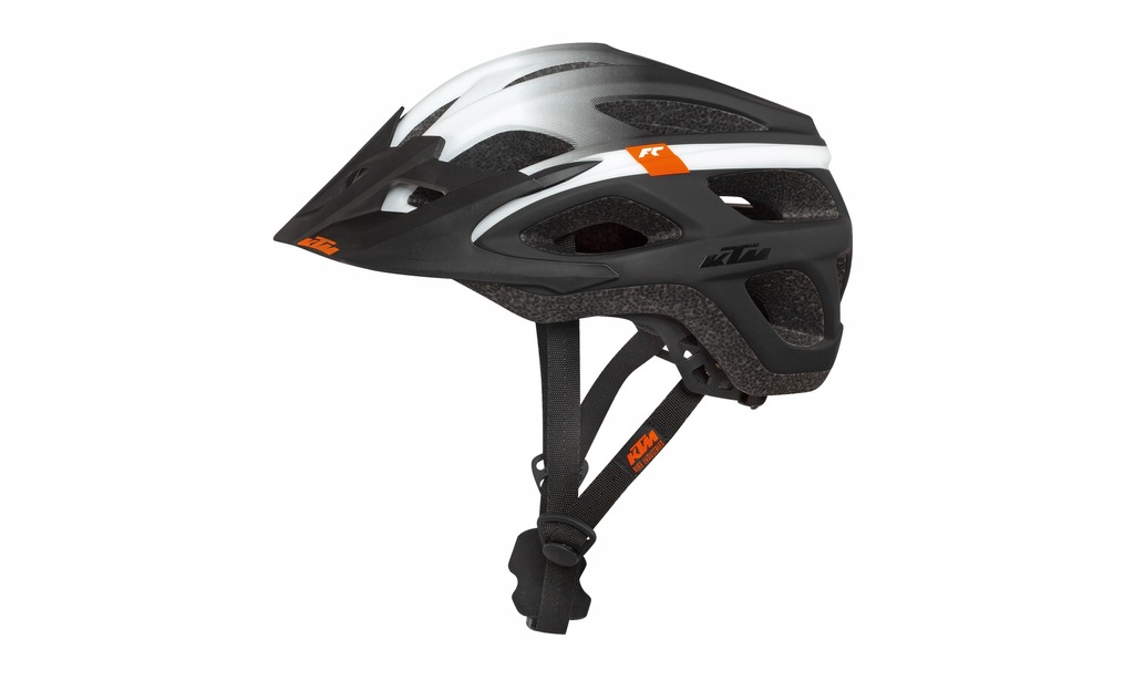 Kask KTM Factory Character czarno-biały 2020