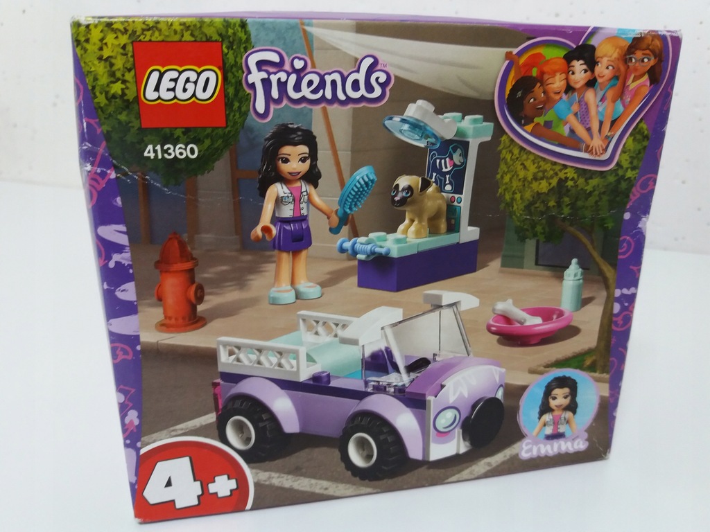 LEGO FRIENDS 41360 Mobilna klinika Emmy - OUTLET - USZKODZONE OPAKOWANIE