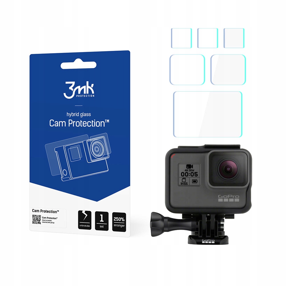 GoPro HERO 5/6/7 Black - 3mk Cam Protection