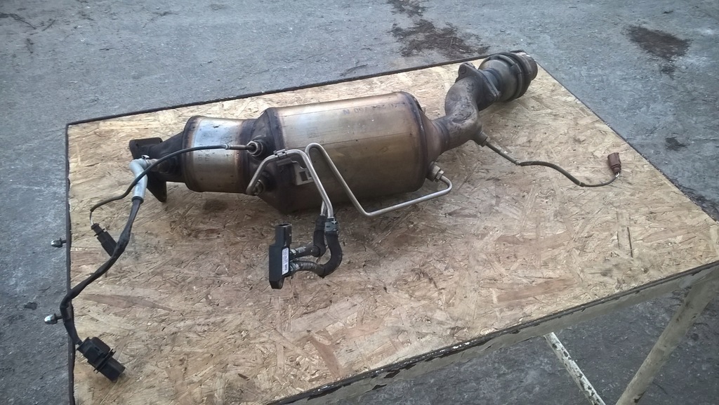 FILTR CZĄSTEK STAŁYCH FAP DPF AUDI A4 B8 2.0 TDI 7700303980 oficjalne archiwum Allegro