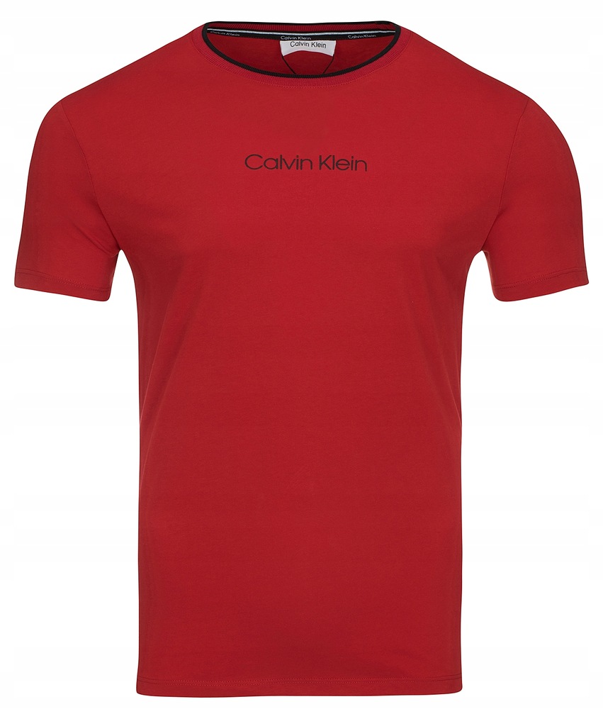 T-shirt koszulka Calvin Klein Carbon Brush Red