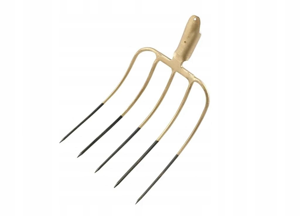 Widły gospodarcze 5-zębne, nieoprawne, kute, Teger T-G-WGNO-5Z, T-G-WGNO-5Z