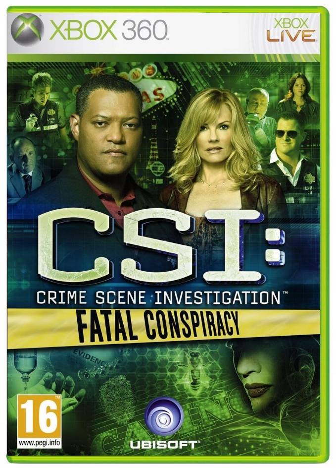 CSI Fatal Conspiracy XBOX 360