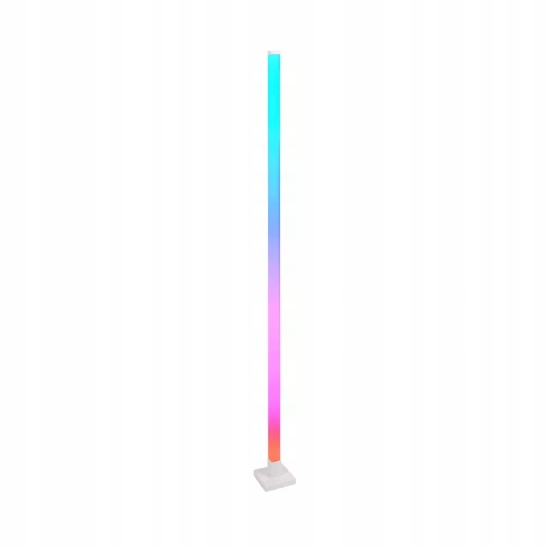 Lampa podłogowa RGB LED MAGICAL 7W, Biała - Stylowy Design