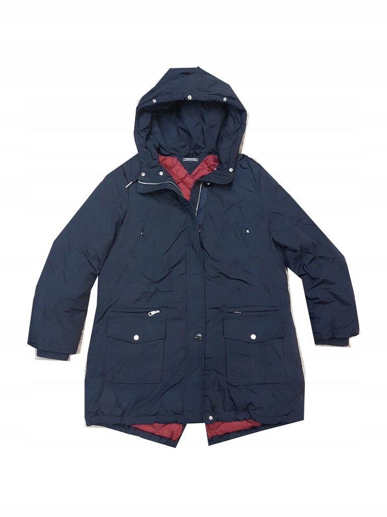 TOMMY HILFIGER Kurtka Puchowa Parka Damska XL