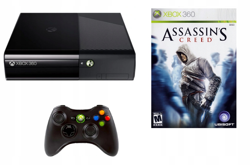 Konsola Xbox 360 + 250GB + Assassin's Creed
