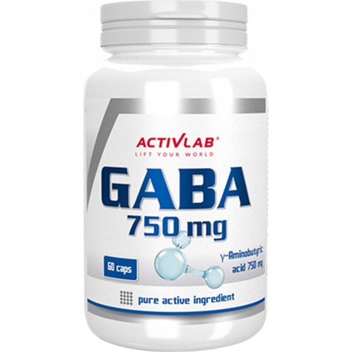 ACTIVLAB GABA 750MG SEN HORMON WZROSTU 60 KAPS