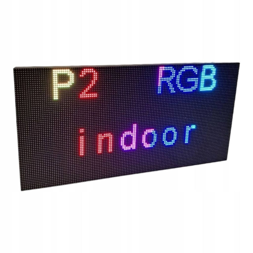 PANEL LED RGB MODUŁ P2 wewnętrzny 256x128mm