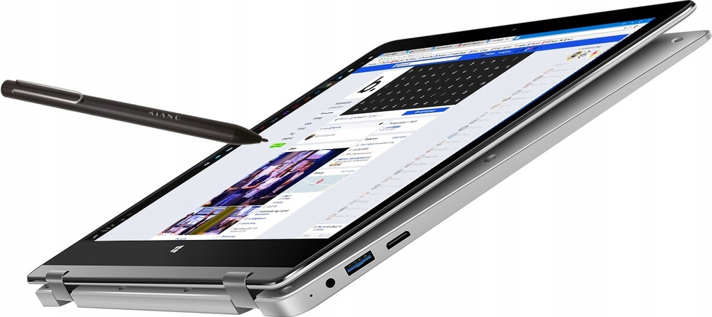 Купить Ноутбук Kiano Elegance 13.3 360 SSD Wi-Fi Двойной диск: отзывы, фото, характеристики в интерне-магазине Aredi.ru